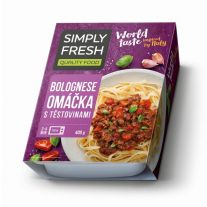 Simple fresh Bolognese omáčka s cestovinami 400g