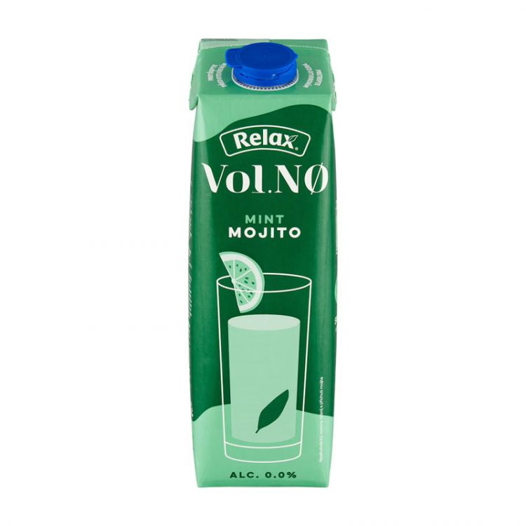 Relax Vol. NO nápoj mint mojito 1l