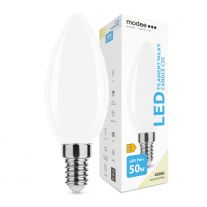 Modee Smart Lighting LED Filament Milky Candle žiarovka E14 7W neutrálna biela (ML-MCF4000K7WE14)