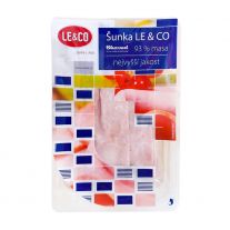 LE&CO šunka najvyŠŠia akosť shaved 100g