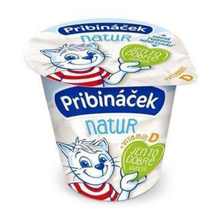 Pribináček natur 125g