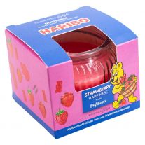 Haribo vonná sviečka Strawberry Happiness 85g