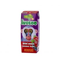 Hello ovozoo Letné ovocie  250ml