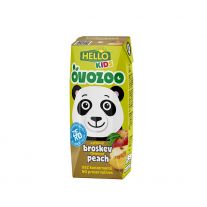           Hello ovozoo Broskyňa zero 250ml 
