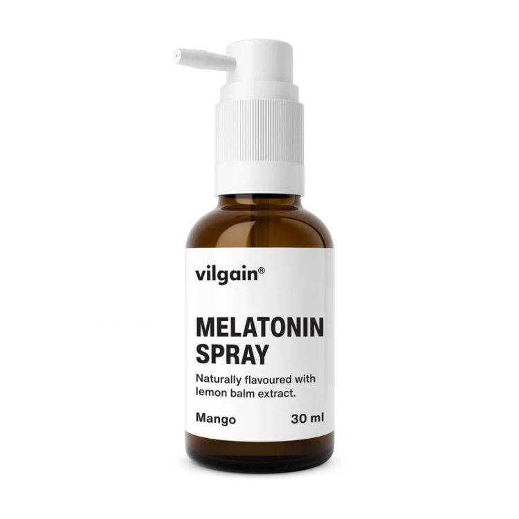 Vilgain Melatonín v spreji mango 30 ml
