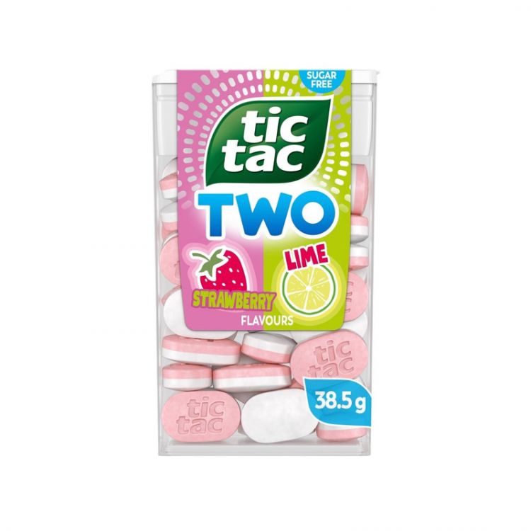 Tic Tac TWO malina a citrón 38,5g