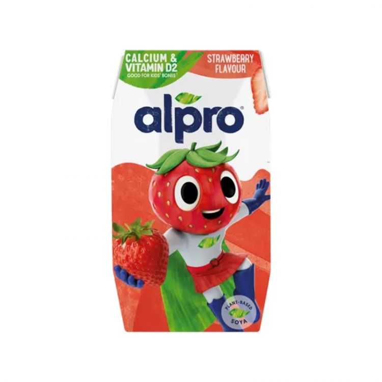 ALPRO Kids Sójový nápoj jahoda 200ml