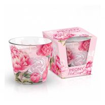 Bartek Vonná sviečka 115g Peony pink Sunset