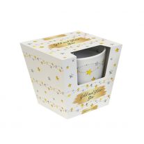 Santo Vonná sviečka 115g Gold and Silver Star