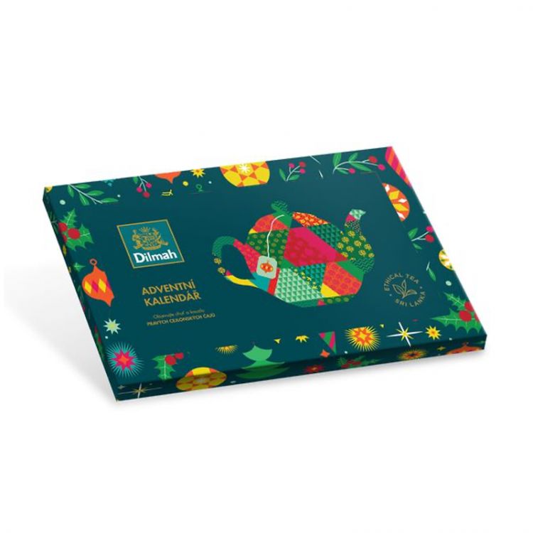 Dilmah adventný kalendár Cesta za cejlónskym čajom (24 NS) 192,5g