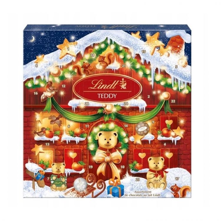 Lindt Teddy Advent Calendar 124g