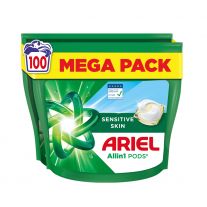 ARIEL Gelové tablety Sensitive 100 ks