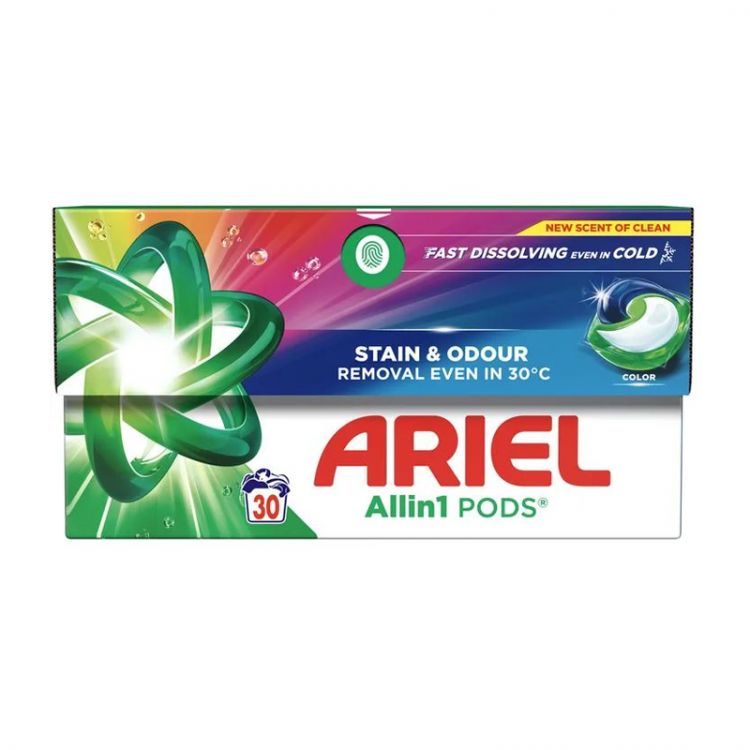 ARIEL Gelové tablety Color 30 ks