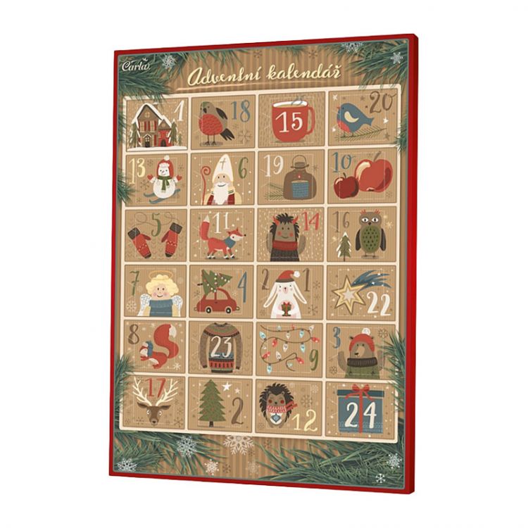 Carla Adventný kalendár - KRESBA 50g