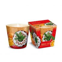 Bartek Vonná sviečka 115g Holiday Cakes Orange/Apple