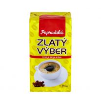 Popradská Zlatý Výber káva mletá 250 g