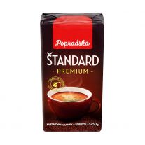 Popradská Štandard Premium káva mletá 250 g