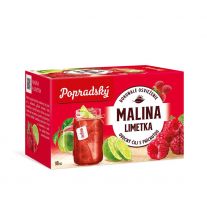 Popradský Čaj ovocný malina limetka 36 g