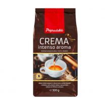 Popradská Crema Intenso káva zrnková 500 g