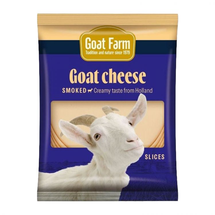 Goat farm údený kozí syr plátky 100g