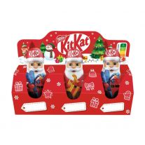 KITKAT Mikuláš dutá figúrka 3 × 17g