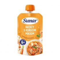 Sunar batáty s kuracím mäsom 120g