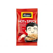 Hamé Rezancová polievka s arómou hot&spicy  66g
