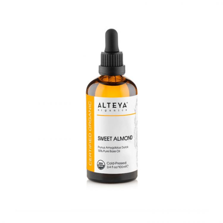 Alteya Organics  Mandľový olej-100% BIO-Sweet Almond (Prunus Amygdalus Dulcis) 100ml