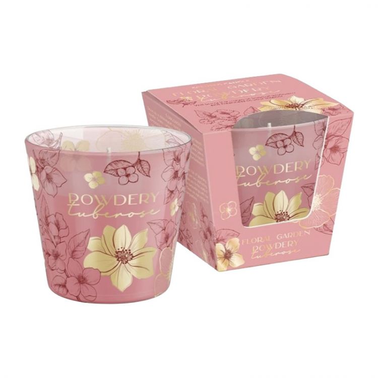 Bartek Vonná sviečka 115g Floral garden tuberose