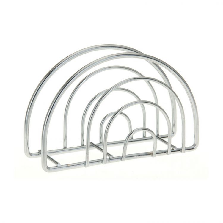 Stojan na servítky, chrómový, klasik