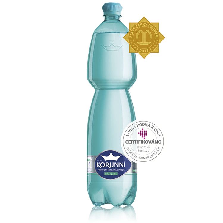 Korunní jemne perlivá 1,5l - eDELIA.sk
