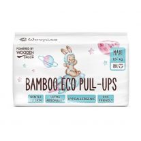 Wooden Spoon Woopies detské hypoallergenic EKO plienkové nohavičky (12+kg) Pull-ups 28ks