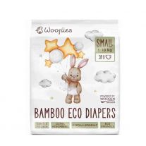 Wooden Spoon Woopies detské hypoallergenic EKO plienky SMALL (6-10kg) 32ks