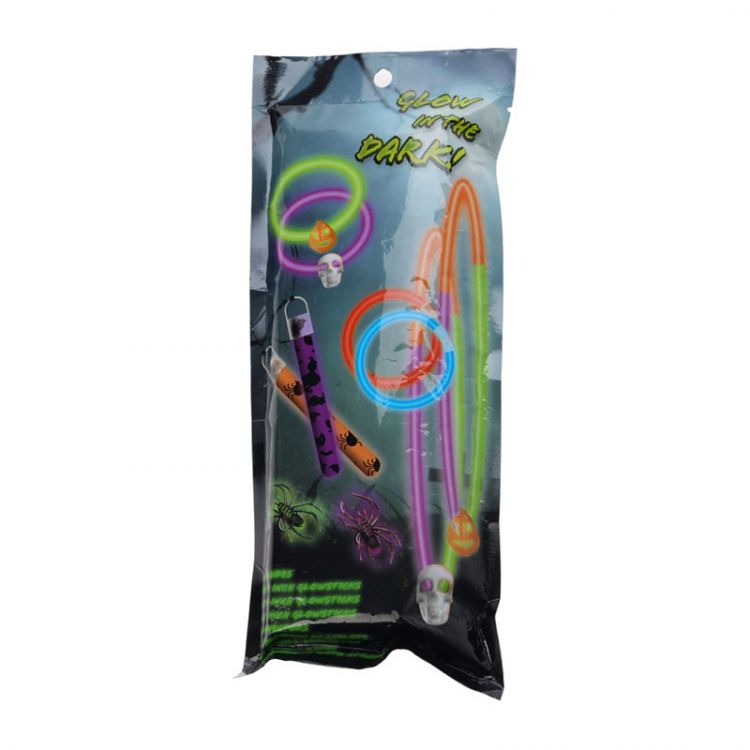 Fluorescenčné neónové náramky (sada 10 ks)