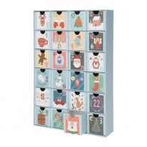 Adventný kalendár s 24 zásuvkami