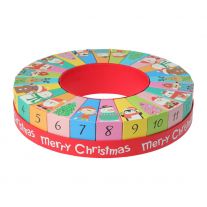 Adventný kalendár v tvare kruhu