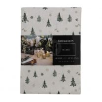 Obrus vianočný 140x180 cm, vianočné stromčeky