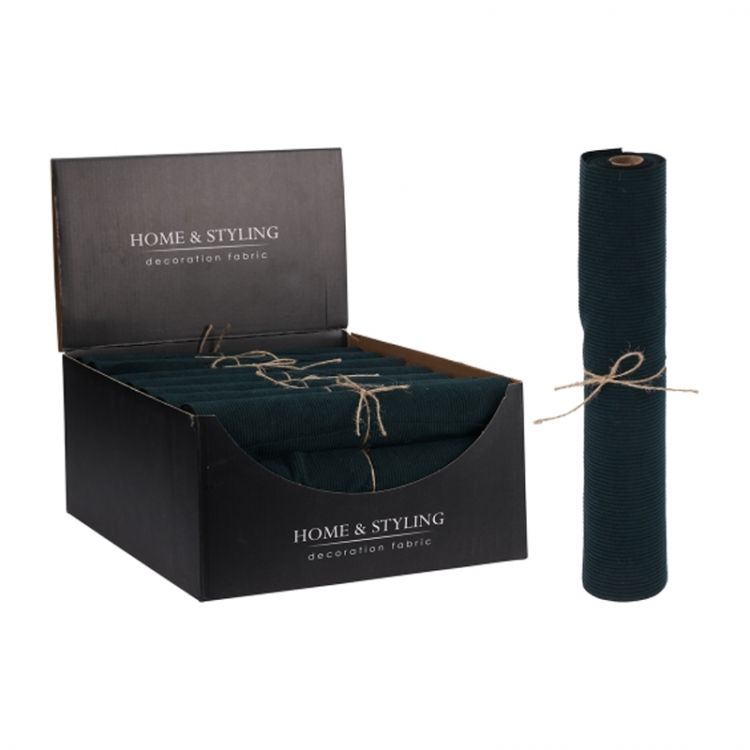 Organza látková 28x200 cm - pruhovaná látka, zelená farba