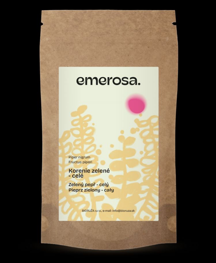 Emerosa Piepor čierny, korenie zelené- celé 50g