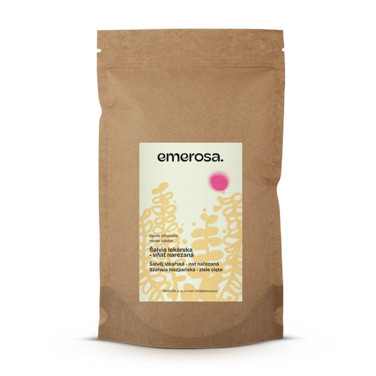 Emerosa Šalvia lekárska - vňať narezaná - Salvia officinalis - Herba salviae 50g