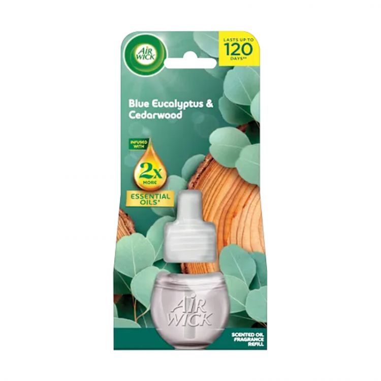 Air Wick electric system refill 19ml Blue Eucalyptus&Cedarwood