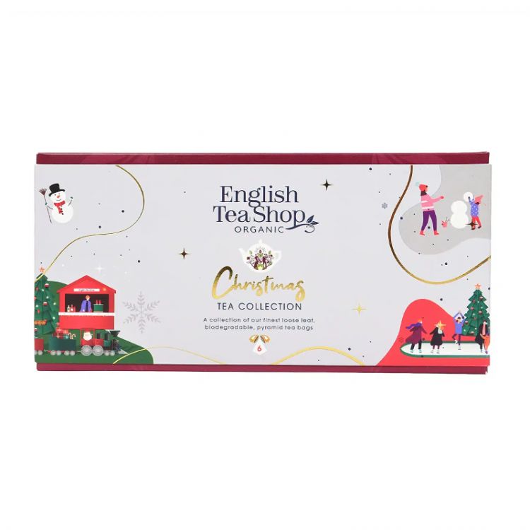 English Tea Shop BIO Vianočný stromček Biele kúzla, darčeková kolekcia čajov 12g