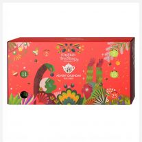 English Tea Shop Bio darčeková kolekcia čajov tea chest red advent calendar 50g
