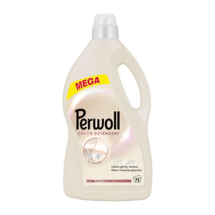 Perwoll liquid detergent 75 PD 3,75 l Renew Light Color
