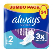 Always Hygieniské vložky 24 ks Ultra Long Day Size 2