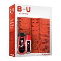 B.U. gift set Heartbeat Natural spray 75 ml+ shower gel 250 ml