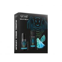 STR8 gift set Wild Beat shower gel 250 ml+deo150 ml