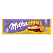 Milka Mmmax tabuľková čokoláda choco & biscuit 300 g