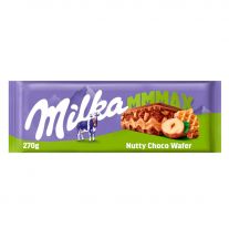 Milka Mmmax tabuľková čokoláda nutty choco wafer 270 g
