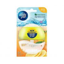 Ambi Pur toilet freshener system+refill 55 ml Lemon & Mandarin